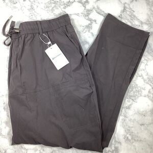 MultiPants Stretch Cargo Pants Mens Medium Short Gray New Sealed